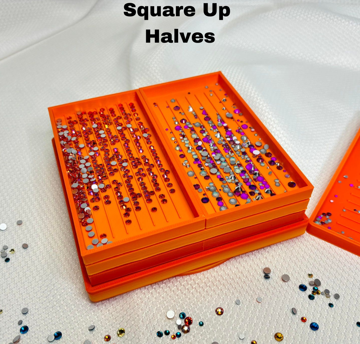 The Square Up Rhinestone and Diamond Painting Tray ~5.75"