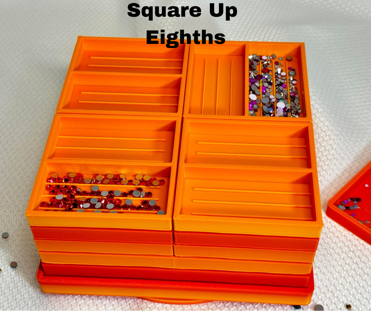 The Square Up Rhinestone and Diamond Painting Tray ~5.75"