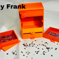 Frank Jr. & Tiny Frank- Rhinestone and Diamond Painting Tray & Cases