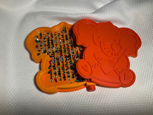 Elephant Rhinestone Tray