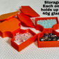 Blanche- Rhinestone/Diamond Drill Box (read description thoroughly & watch ordering video)